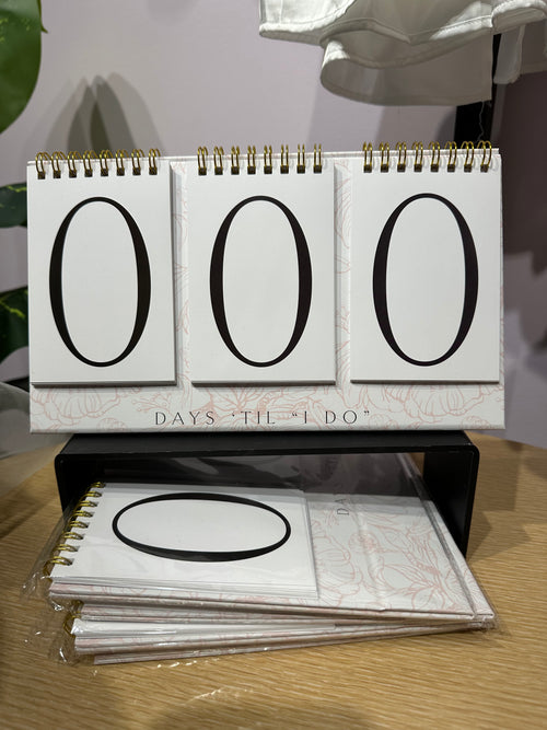 Wedding Day Countdown Calendar