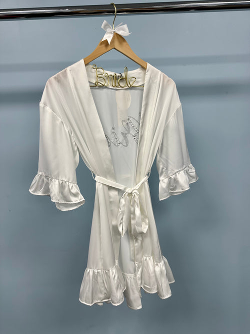 Satin Bride Robe